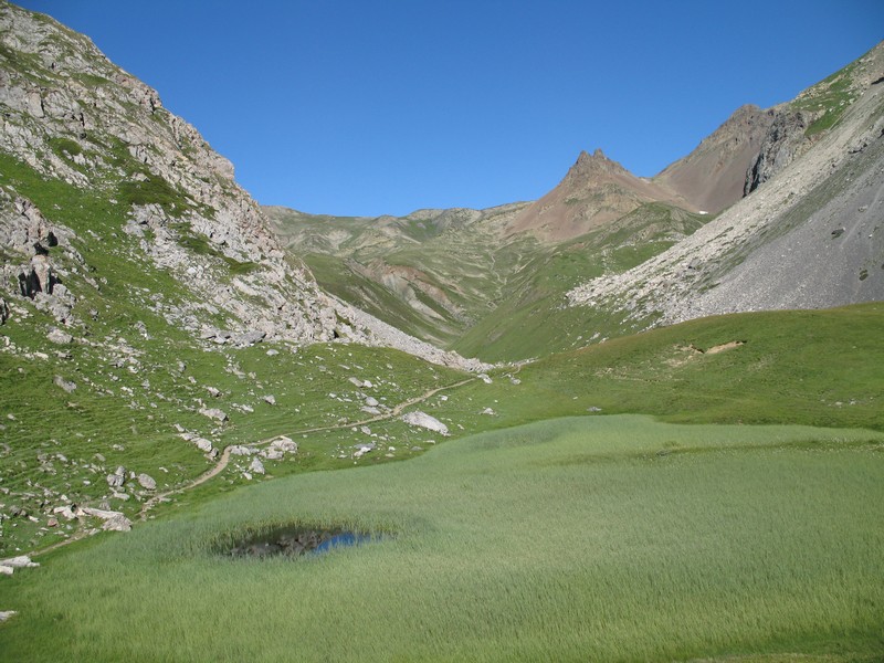 Col du Chardonnet : versant Est