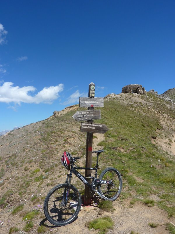 Colle Paniéris : Bientôt la fin de la première montée