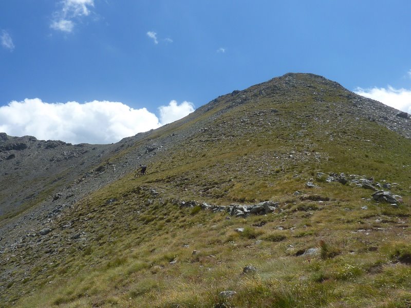 Descente de la cime de Fer : Geux envoie dans du T5 bien expo