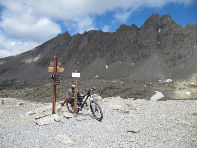 col de la gypiere : pause contemplation...