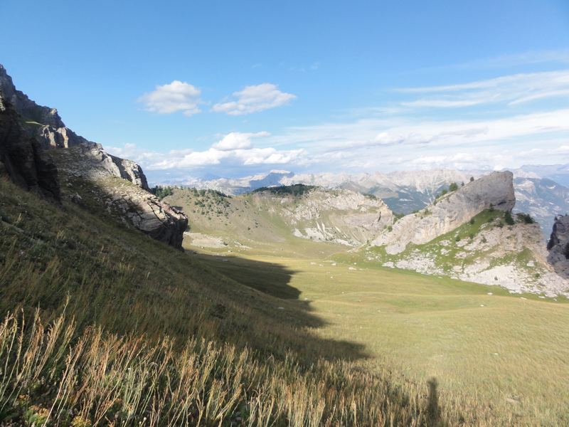 Traversée Rougnoux-Tramouillon : Col de Tramouillon en vue, y'a plus qu'a se laisse rouler...