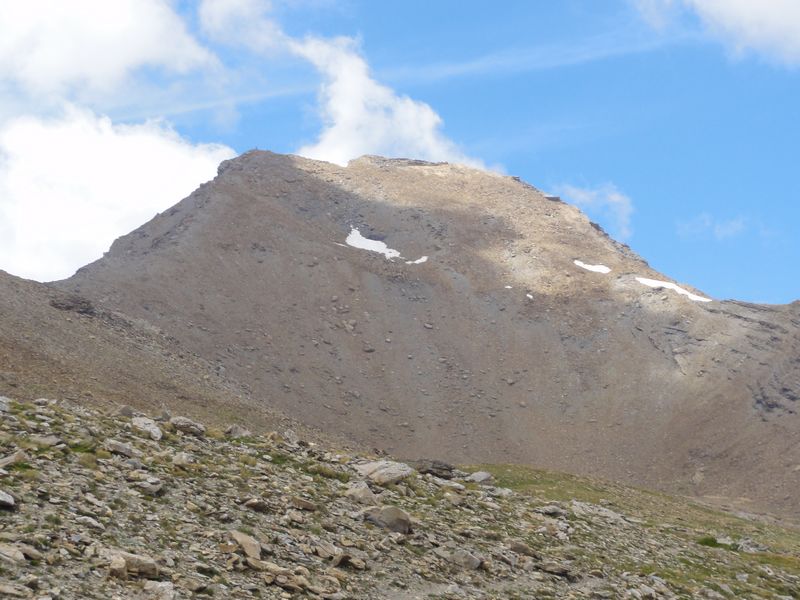 Tête de Vautisse : Et son imposante face !