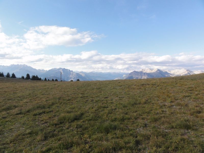 Col de Tramouillon : Sous de belles lumières du soir...