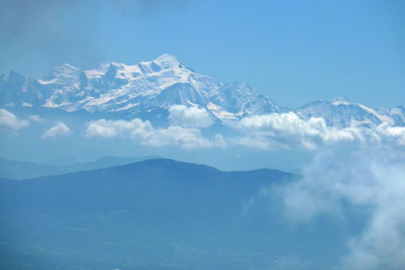 Le Mont-Blanc : On ne voyait que lui au loin