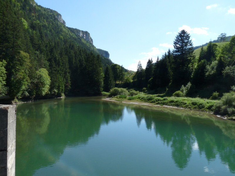 #11 Le Furon : au niveau du barrage. Le Furon : au niveau du barrage.