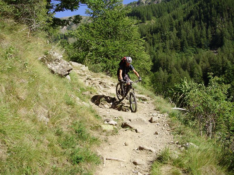 #10 Descente sur les Borels : Sentier très esthétique, la preuve. Descente sur les Borels : Sentier très esthétique, la preuve.