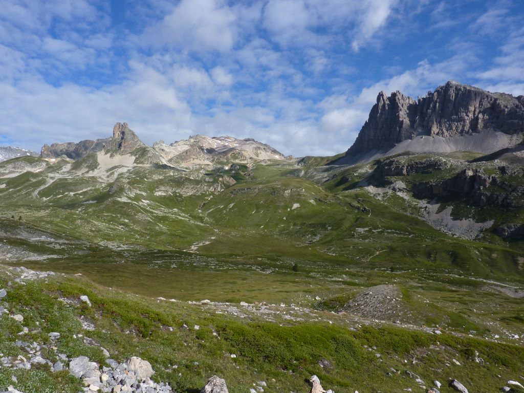 Thabor : Le sommet lors de la remontée au Col du Vallon le J2