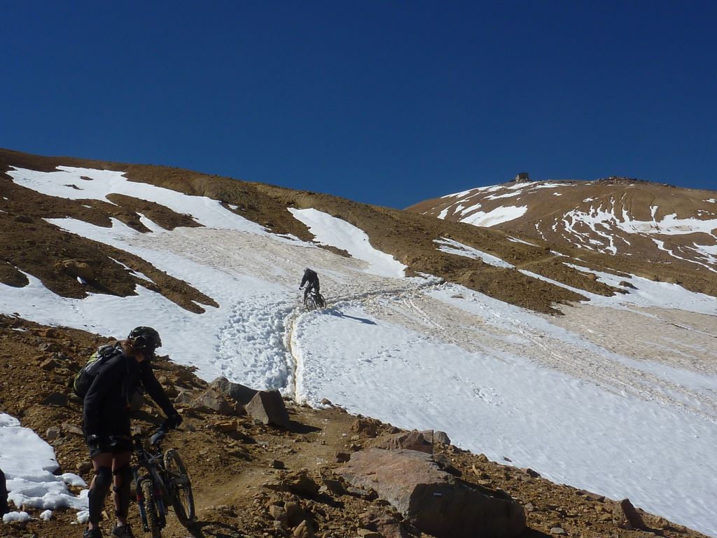 Traversée de névé