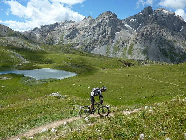 C'est beau... : avant de rejoindre la foule au lac des cerces