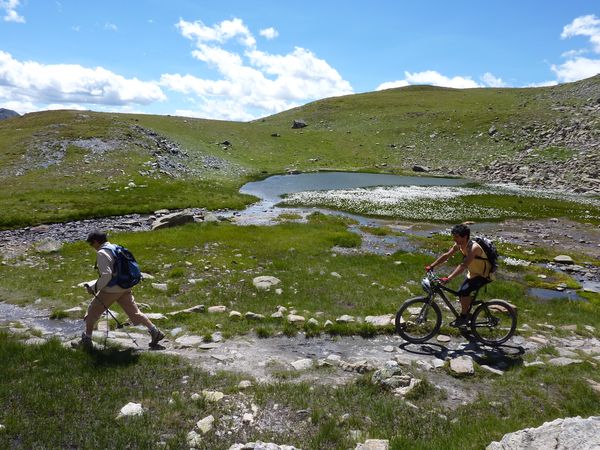 #5 lac des Crouserocs : croisé quelques piétons.... lac des Crouserocs : croisé quelques piétons....