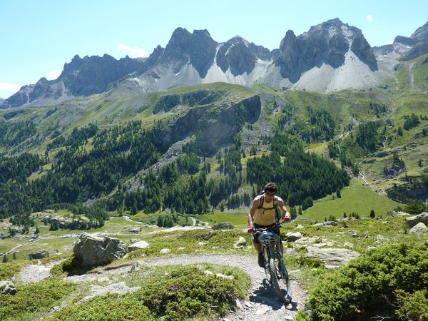 remontée au chemin de ronde : ça passe à 93% sur le vélo pour PJ