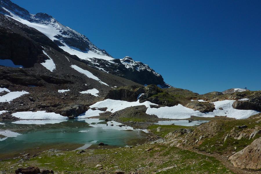 Pan des Cavales : Lac de la Fare