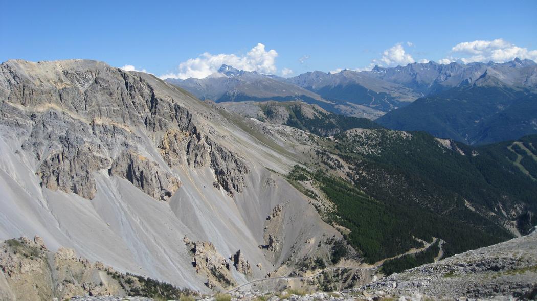 Vue sur l'Est Queyras : et la Casse Déserte