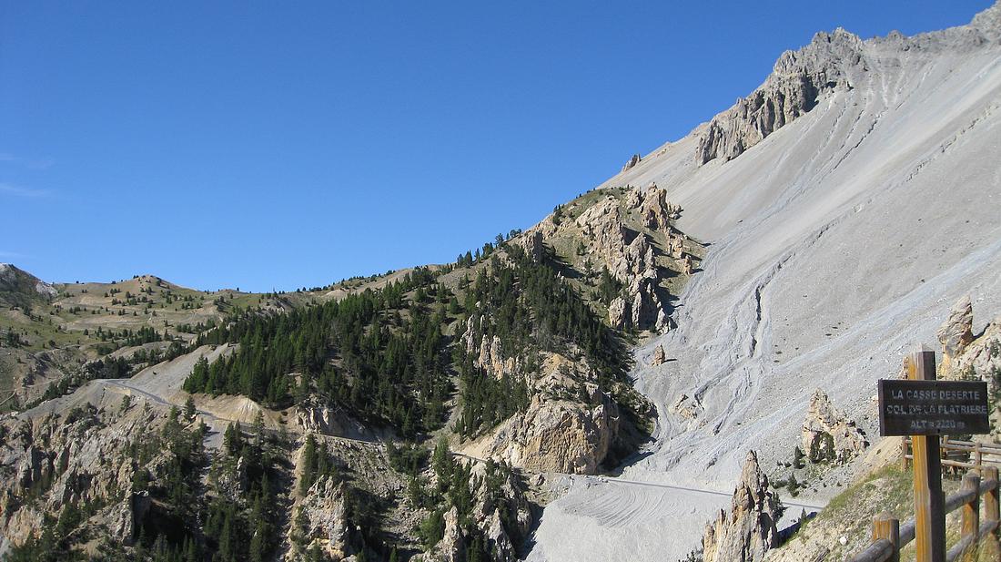 La belle vue sur le : col d'Izoard