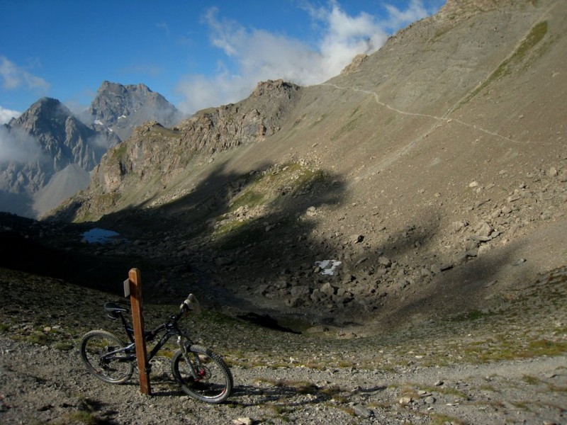 Col de l'Infernetto : la traversée portante