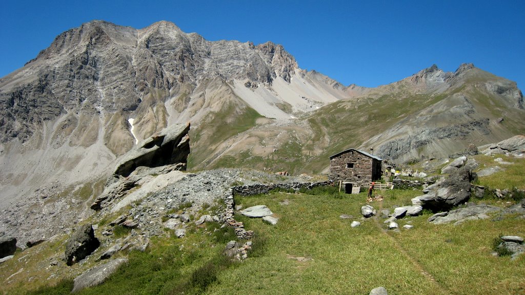 Bergerie de Rubren : à partir de là, c'est no man's land !