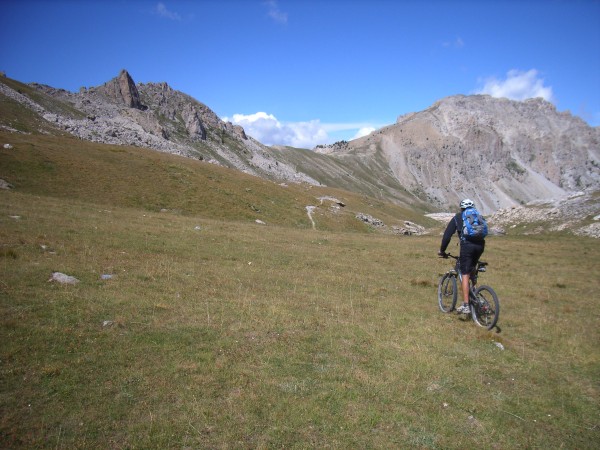 Crêtes de Vars : dernière montée