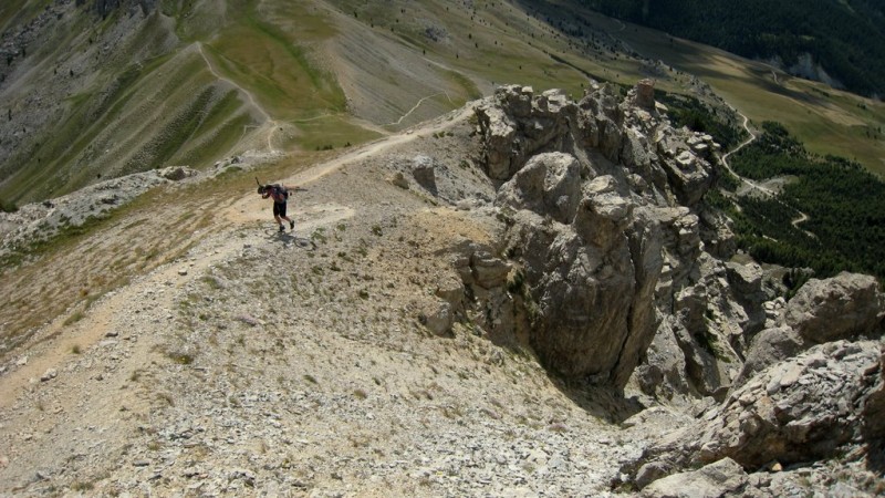 Crêtes de Vars : encore du portage