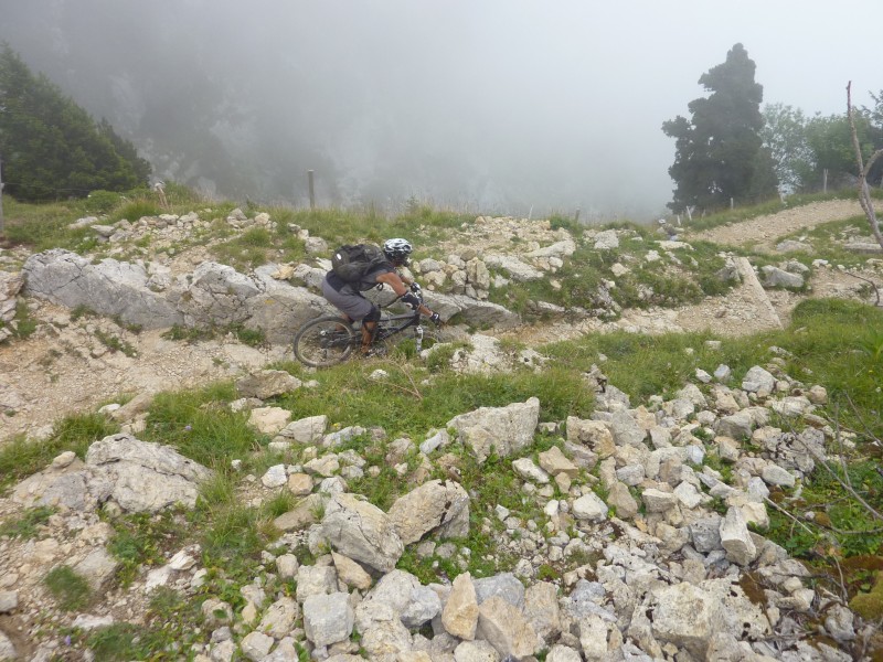 Le départ cassant : Ambiance brume