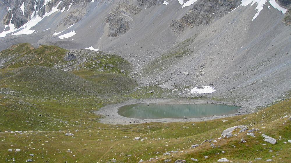 Lac des Rouites : Dommage qu'il ne fasse pas beau..