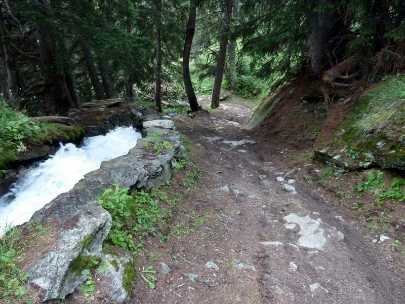 #16 Foggenhorn : Descente le long du torrent canalisé Foggenhorn : Descente le long du torrent canalisé
