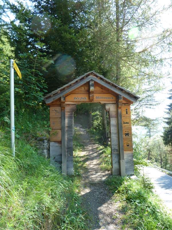 #9 Torrenthorn : Départ de sentier... Torrenthorn : Départ de sentier...