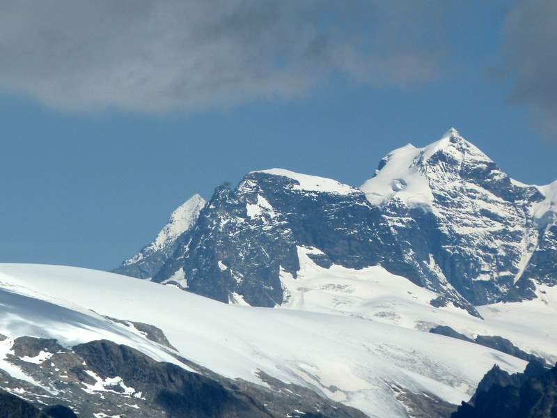 Torrenthorn : Gros plan sur Jungfrau et Eiger