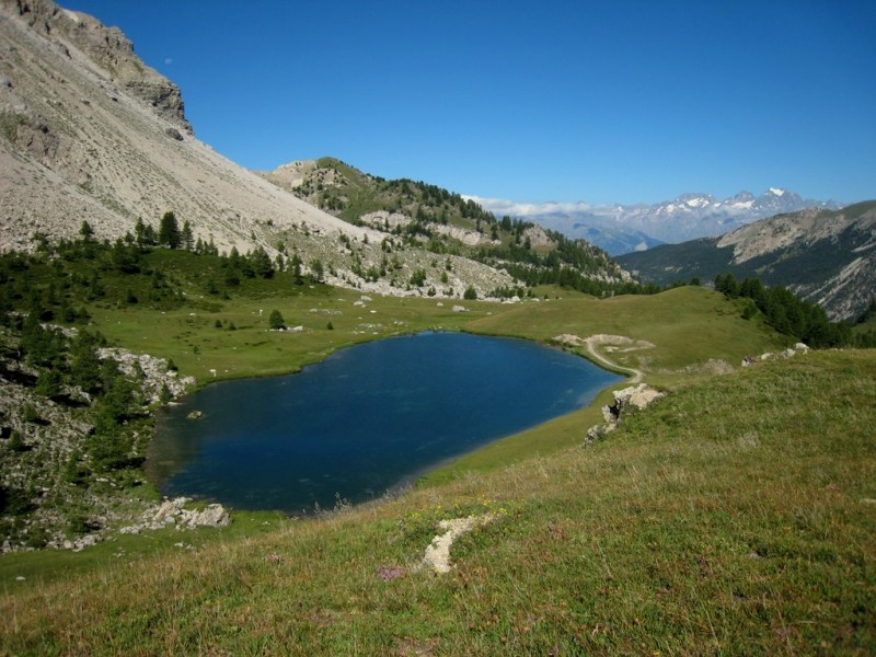 #10 Lac du Lauzet : très peu fréquenté Lac du Lauzet : très peu fréquenté