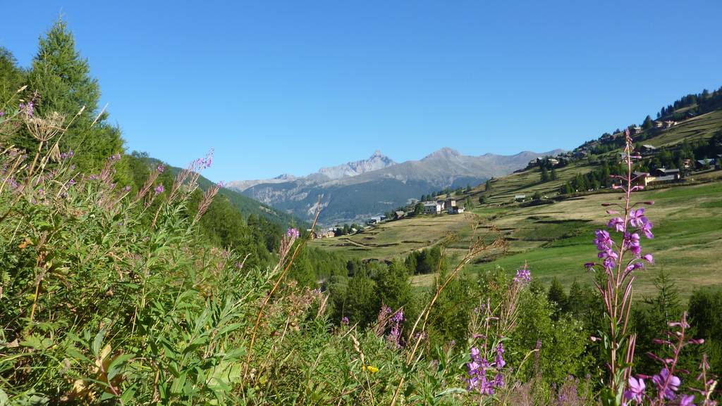 Pic de Rochebrune : vu depuis la 1ere montée depuis Molines