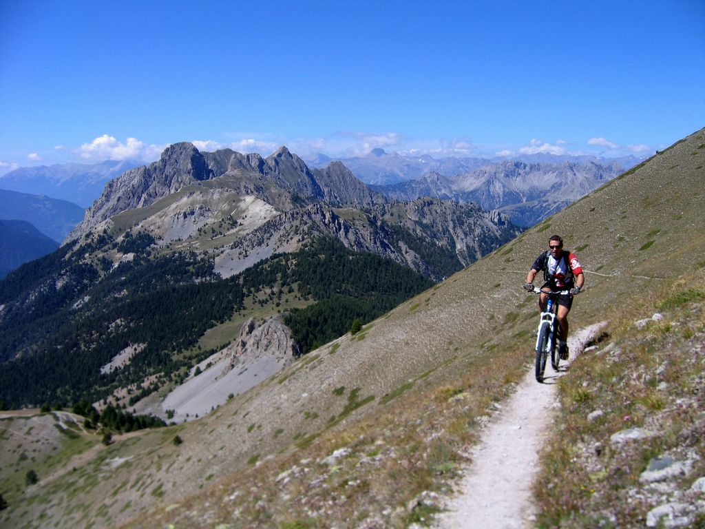 Cretes de Chambrettes : montée bien roulante