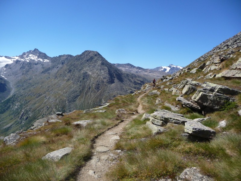 Mont Taou Blanc : La traversée pour le Plan de Nivolet.