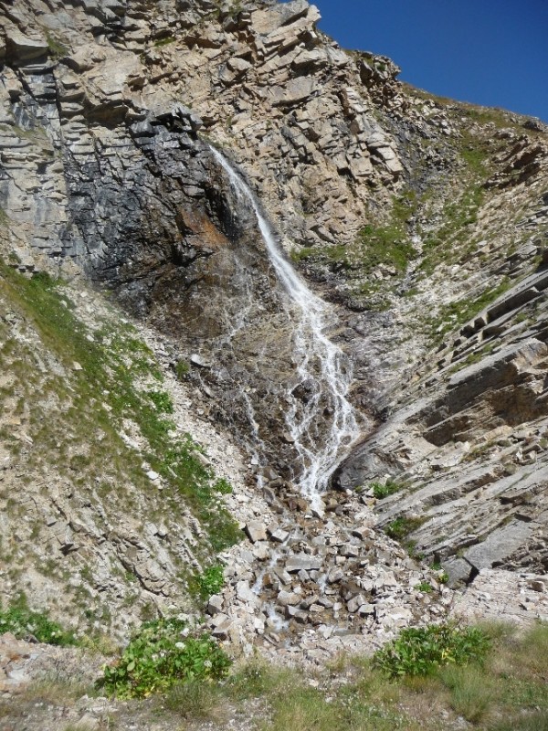 Mont Taou Blanc : jolie cascade !