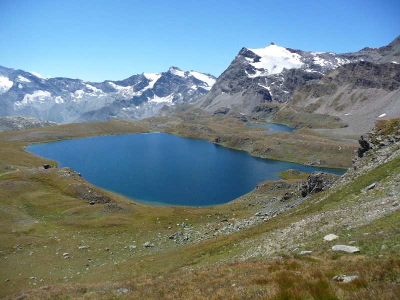 Mont Taou Blanc : Le lac Rosset.