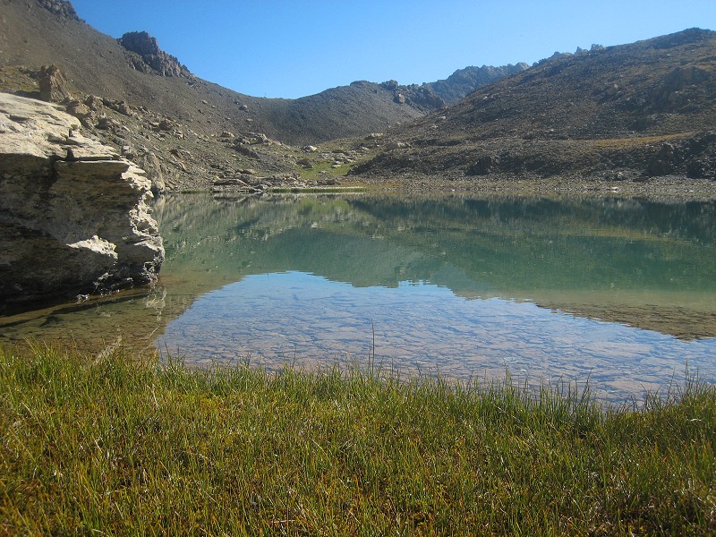 #14 lago della Finestra : magnifique, avec le col innommé juste derrière lago della Finestra : magnifique, avec le col innommé juste derrière