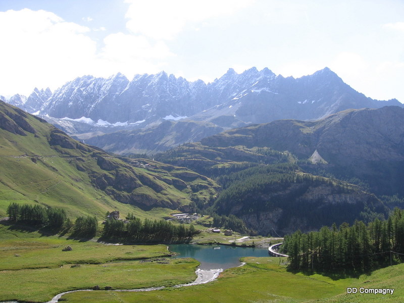 Lac de Farinet : Les arêtes de Filon