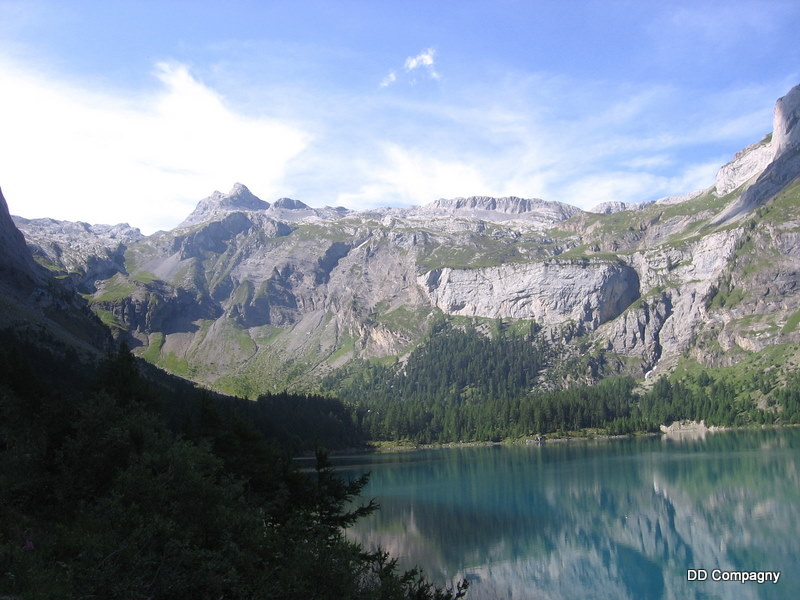 #13 Vue en arrière : Le lac, le Plan des Roses Vue en arrière : Le lac, le Plan des Roses