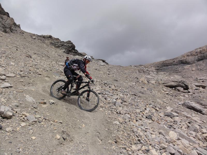 Descente de la Mortice : Une autre sans penchage !