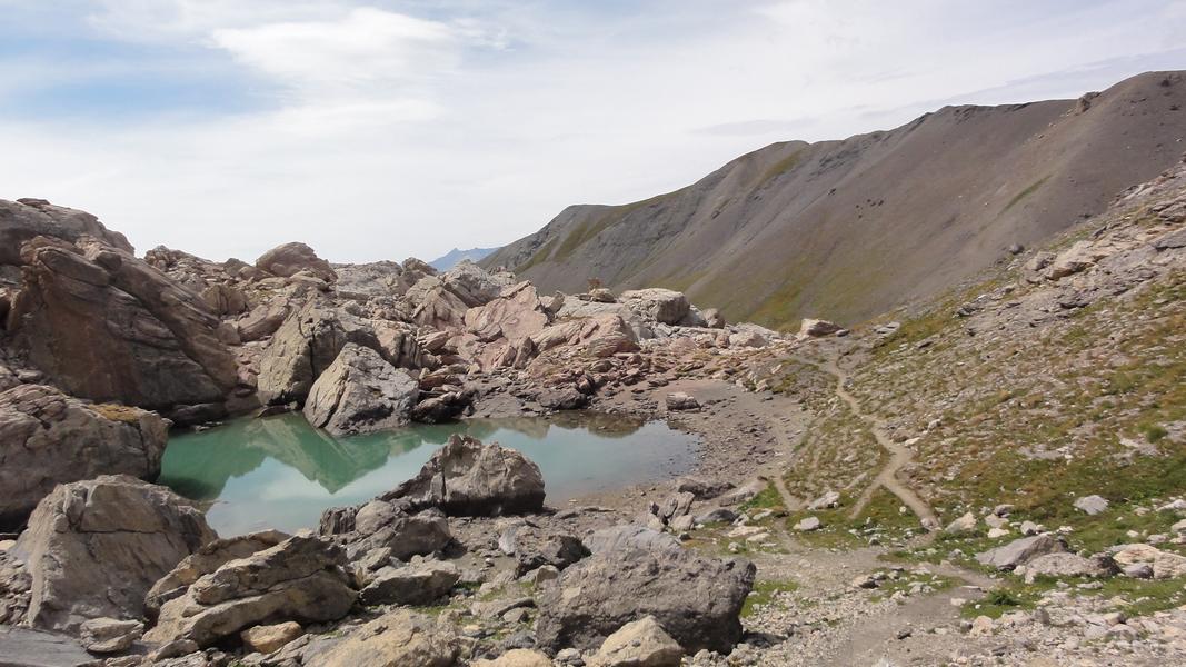 Montée vers la Mortice : Lac des 9 Couleurs again, il est vraiment trop beau !