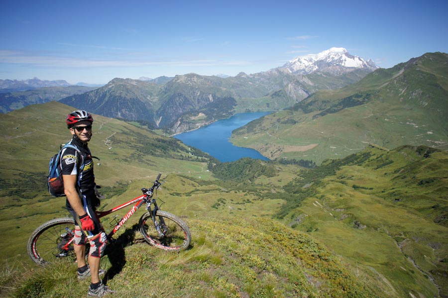 Le Lac de Roselend : Tof à la banane