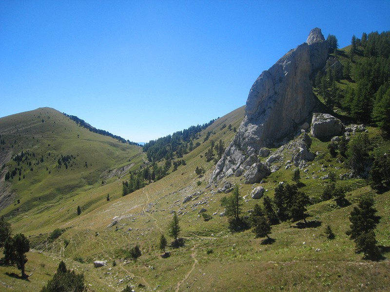 #8 Col de Lauteret : Et la traversée vers le col de Plate Contier. Col de Lauteret : Et la traversée vers le col de Plate Contier.
