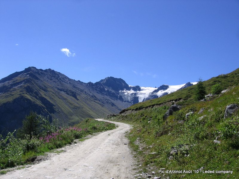 #3 Glacier de Vouasson : Quelle belle piste de montée Glacier de Vouasson : Quelle belle piste de montée