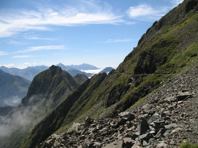 Col de Luminet : versant Nord