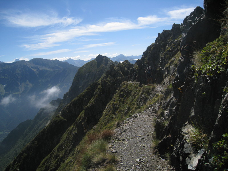 #1 Rocher de Barrioz : Sentier derrière le col Rocher de Barrioz : Sentier derrière le col