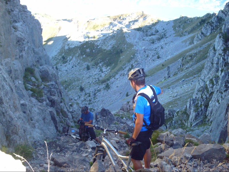 #5 Aiguilles de Chabrières : Brêche de l Aiguilles de Chabrières : Brêche de l'homme : cette fois on y est!!