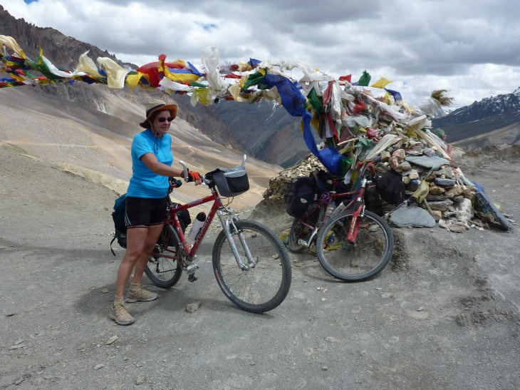 Sirsir La : Arrivée au Sirsir La (4805m).