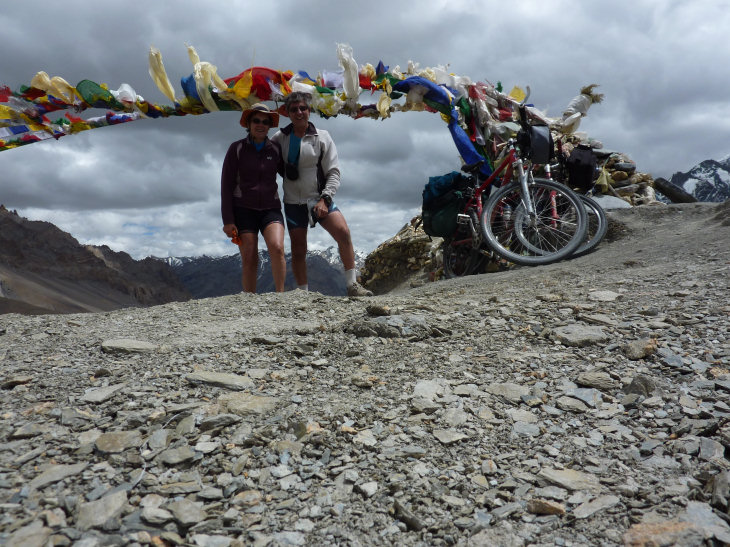 Sisir La : Arrivée au Sirsir la (4805 m)