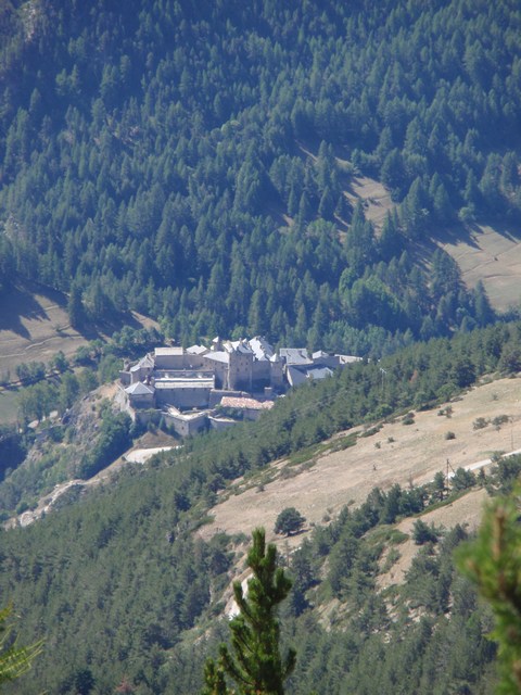 #6 Depuis le point 2322 m : coup d Depuis le point 2322 m : coup d'oeil sur Fort Queyras