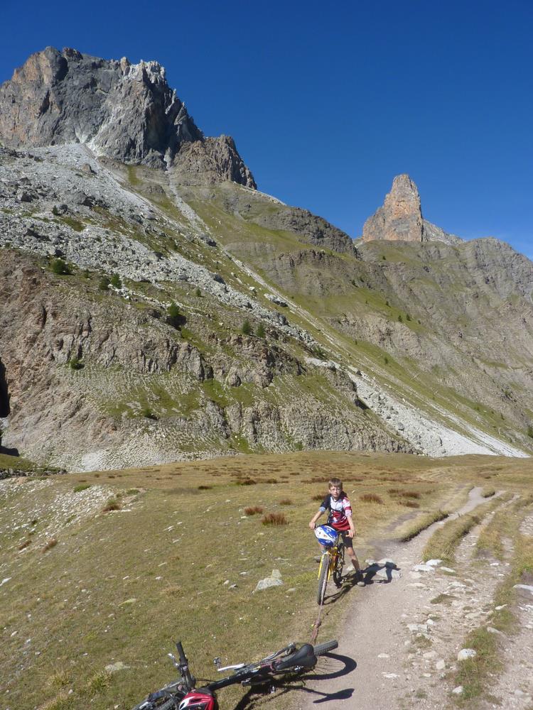 #8 Aiguille Pierre André : Au cours de la montée Aiguille Pierre André : Au cours de la montée