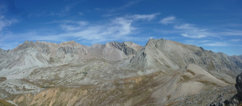 Vue sur le vallon de Mary : Panorama sur le vallon de Mary