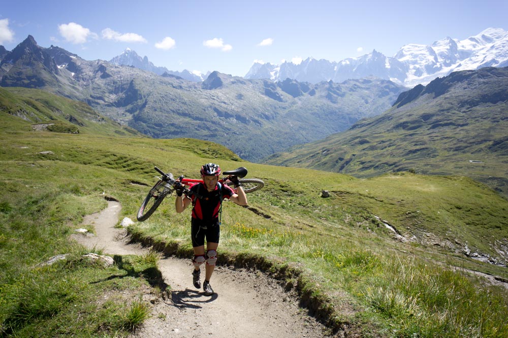 Sous le Col d'Anterne : Ca se tire